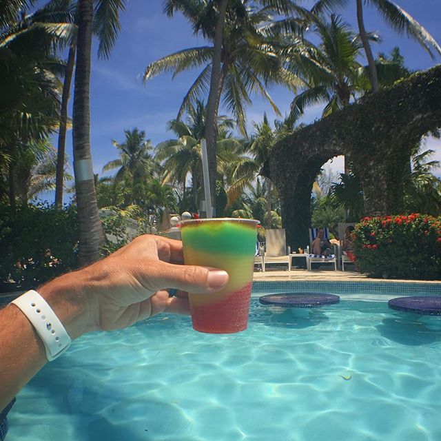 Our last day, so I bring you The Jamaican Resort Cocktail Showstopper: THE BOB MARLEY