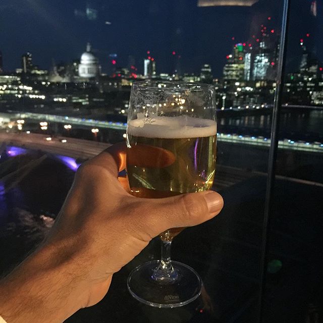 London Skyline Drinking, what a beautiful ever-changing city