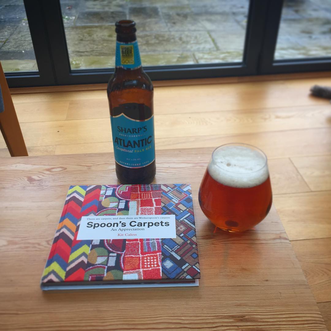 A mid-morning gap in Christmas gift-giving is a perfect moment for reading about pub carpets